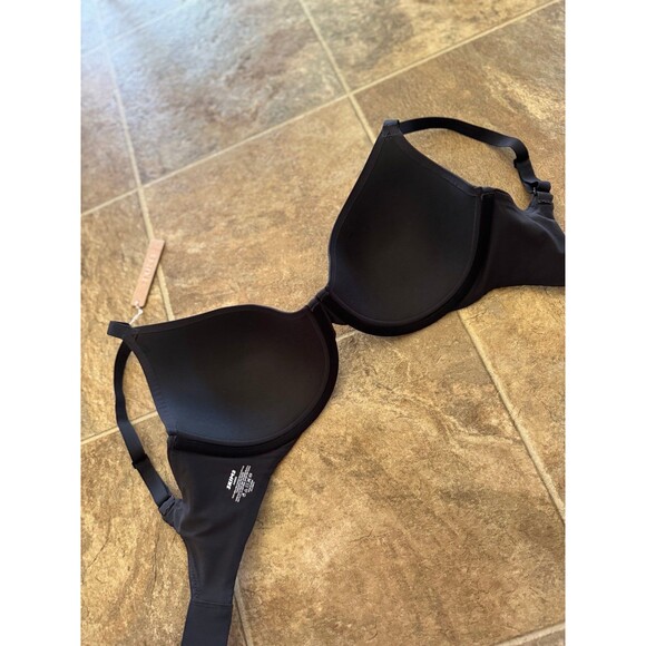 Skims Fits Everybody Scoop Plunge Bra Onyx Size 34DDDD - Picture 8 of 9